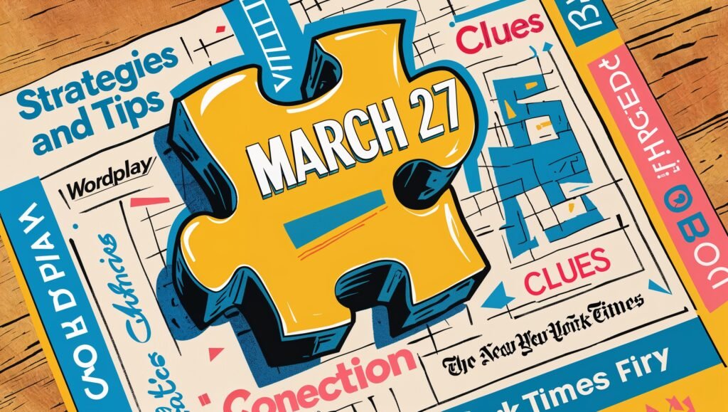 NYT Connections Puzzle March 27 Strategies and Tips